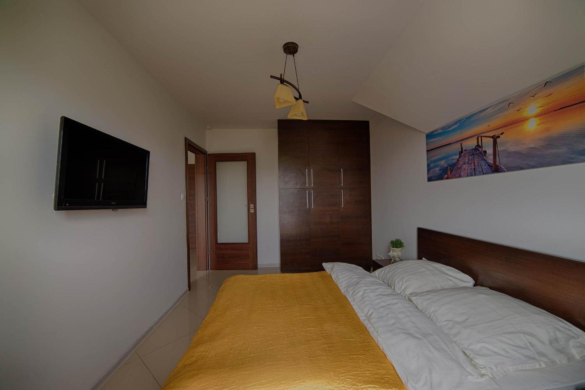 4 Strony Swiata Apartman Jarosławiec Kültér fotó