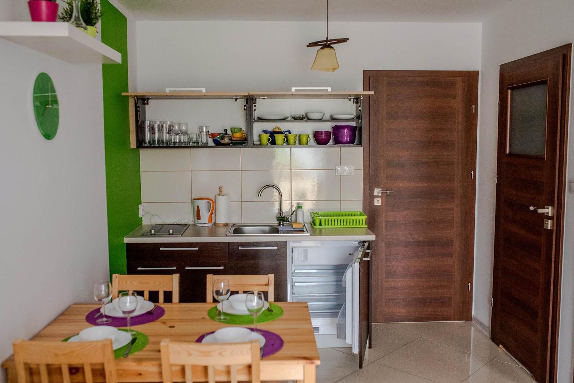 4 Strony Swiata Apartman Jarosławiec Kültér fotó