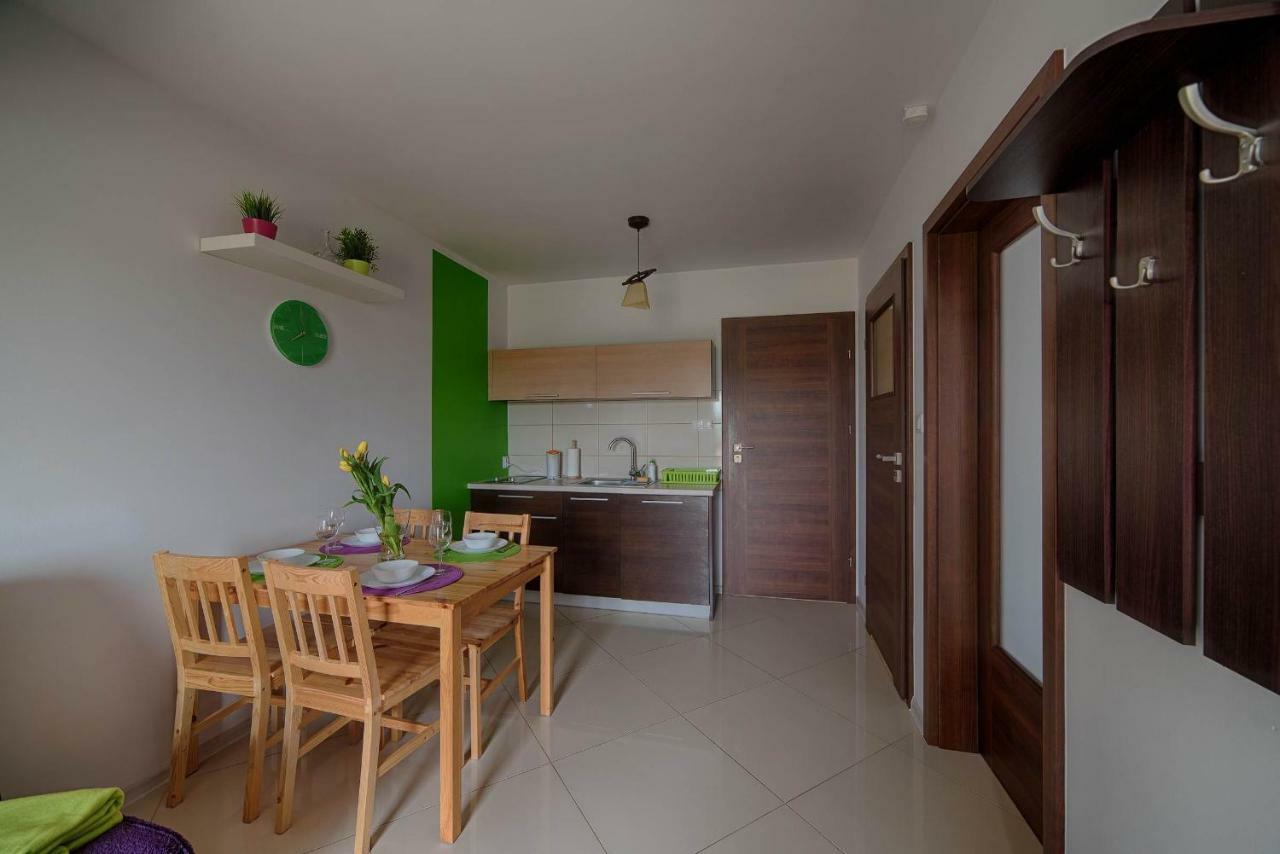 4 Strony Swiata Apartman Jarosławiec Kültér fotó