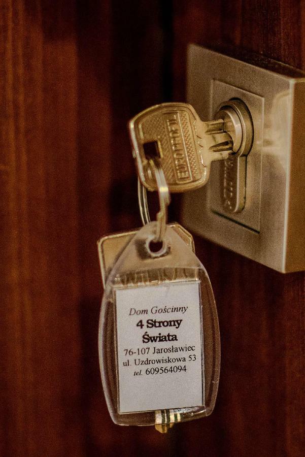 4 Strony Swiata Apartman Jarosławiec Kültér fotó